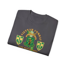 Load image into Gallery viewer, Unisex Ultra Cotton Tee - Army - Vietnam Combat Veteran w 212th Military Police Company - 18th MP Bde SSI - VN SVC X 300
