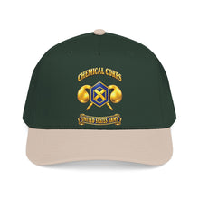 Load image into Gallery viewer, Mid Profile Baseball Cap - Army - Chemical Corps - 3D - Enhanced
