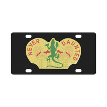 Load image into Gallery viewer, DUI - 84th Engineer Battalion Classic License Plate

