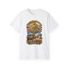 Load image into Gallery viewer, Unisex Ultra Cotton Tee - Army - Gulf War Combat Vet  - Transportation Corps - 3D - Enhanced
