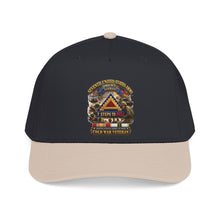Load image into Gallery viewer, Mid Profile Baseball Cap - Army -  7th Unites States Army - 7 Steps to Hell w Germany Tab - SS w COLD WAR SVC - 3D - Enhanced
