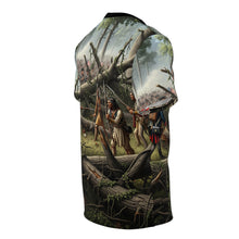 Load image into Gallery viewer, AOP Unisex Tee - Battle of Fallen Timbers 1794 - Northwest Indian War
