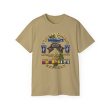 Load image into Gallery viewer, Unisex Ultra Cotton Tee - Army - Vietnam Combat Vet - N Co 75th Infantry (Ranger) - 173rd Airborne Bde SSI - 3D - Enhanced
