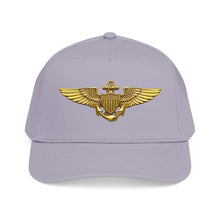 Load image into Gallery viewer, Mid Profile Baseball Cap - USCG - Aviator Badge wo txt - 3D - Enhanced
