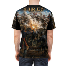 Load image into Gallery viewer, Union Battery - Lt Alonzo Cushing - 3 July 1963 Tribute Tee - Gettysburg, PA, "The Defense That Saved the Union"
