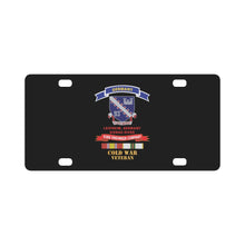 Load image into Gallery viewer, Army - 93rd Engineer Company - Germany Tab- Ribbon COLD WAR Vet X 300 Classic License Plate
