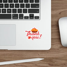 Load image into Gallery viewer, Die-Cut Stickers - Thank you
