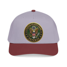 Load image into Gallery viewer, Mid Profile Baseball Cap - Army - US Army Veteran - 3D - Enhanced
