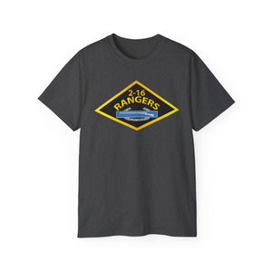 Unisex Ultra Cotton Tee - 2nd Bn, 16th Infantry - Rangers w CIB w Txt X 300