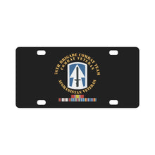 Load image into Gallery viewer, Army - 76th Brigade Combat Team w Afghan SVC Ribbons X 300 Classic License Plate
