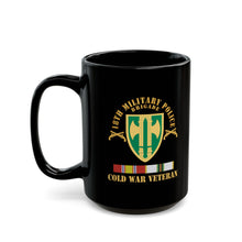 Load image into Gallery viewer, Black Mug 15oz - Army - 18th MP Brigade -  COLD SVC X 300
