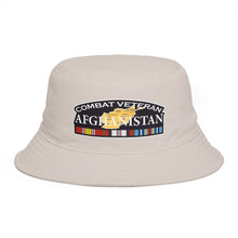 Load image into Gallery viewer, Bucket Hat — Afghanistan Combat Veteran Embroidered Patch - Combat Veteran - Afghanistan - V1
