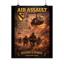 Load image into Gallery viewer, Matte Poster - 1st Cavalry Division in Vietnam
