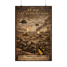 Load image into Gallery viewer, Matte Poster - Ap Bac fire support base, 1969-1970
