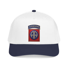 Load image into Gallery viewer, Mid Profile Baseball Cap - Army  - 82nd Airborne Division - SSI wo Txt - 3D - Enhanced
