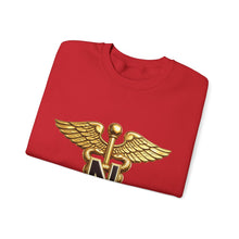 Load image into Gallery viewer, Crewneck Sweatshirt - Army Nurse Corps Branch Insignia - 3D - Enhanced
