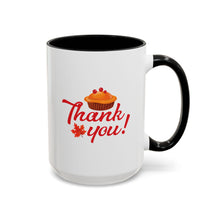 Load image into Gallery viewer, Accent Coffee Mug - Thank you
