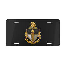 Load image into Gallery viewer, License Plate - DUI - John F. Kennedy Special Warfare Center and School wo txt - 3D - Enhanced
