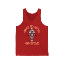 Load image into Gallery viewer, Gold's Gym Classic Bodybuilder Tank Top — Retro Fitness Muscle Graphic

