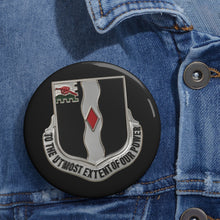 Load image into Gallery viewer, Custom Pin Buttons - DUI - Infantry - 60th Infantry Regiment wo txt - 3D - Enhanced X 300
