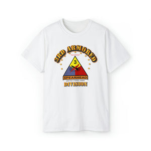 Unisex Ultra Cotton Tee - Army - 3rd Armored Division - Spearhead