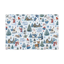 Load image into Gallery viewer, Gift Wrap Paper — Watercolor Winter Wonderland
