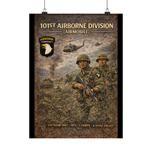 Load image into Gallery viewer, Matte Poster - 101st Airborne in the A Shau Valley
