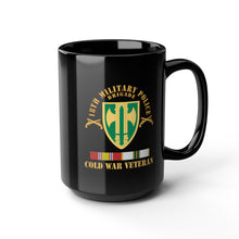 Load image into Gallery viewer, Black Mug 15oz - Army - 18th MP Brigade -  COLD SVC X 300
