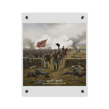 Load image into Gallery viewer, Acrylic Wall Art Panel - Picketts Charge with Hat
