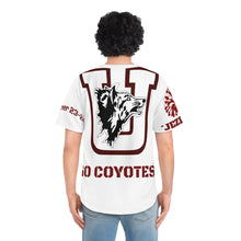 Load image into Gallery viewer, Men&#39;s Baseball Jersey - Morales Junior High - Cheer - White
