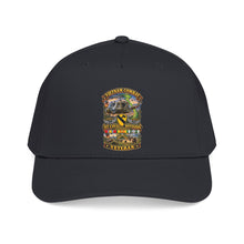 Load image into Gallery viewer, Mid Profile Baseball Cap - Army - Vietnam Combat Cavalry Veteran w 1st Cav Div SSI  Big Helo - 3D - Enhanced
