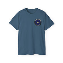 Load image into Gallery viewer, Unisex Ultra Cotton Tee - Vietnam Combat Aviation Vet w Air Crew Badges - 12th Combat Aviation Group - Black Jack No2 - Sgt Howard Meyers - 1968-1969 SVC X 300
