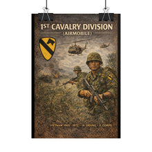 Load image into Gallery viewer, Posters - 1st Cavalry Division in Ia Drang
