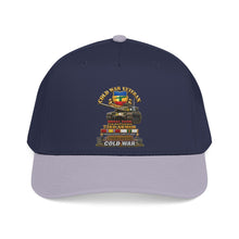 Load image into Gallery viewer, Mid Profile Baseball Cap - Army - Cold War Vet - 4th Bn 73rd Armor - 1st Inf Div - Panzer Kaserne Boblingen, FRG - M60A1 Tank w COLD SVC - 3D Enhanced X 300
