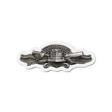 Load image into Gallery viewer, Die-Cut Magnet - USCG - Expeditionary Warfare Specialist wo txt - 3D - Enhanced

