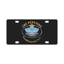 Load image into Gallery viewer, Army - The Pentagon w GS Branch X 300 Classic License Plate
