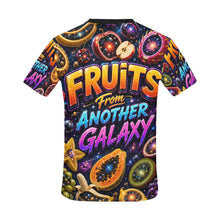 Load image into Gallery viewer, Fruits from another galaxy Men's All Over Print Crew Neck AOP T-Shirt
