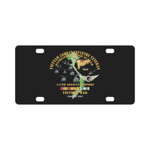 Load image into Gallery viewer, Vietnam Combat Infantry Veteran - 147th Assault Support - Pathfinder - Door Gunner w VN SVC - 66-67 Classic License Plate
