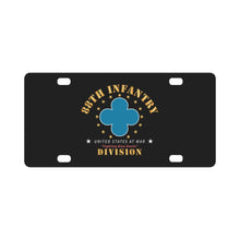 Load image into Gallery viewer, 88th Infantry Division - Fighting Blue Devils X 300 Classic License Plate
