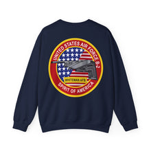 Load image into Gallery viewer, Unisex Heavy Blend Crewneck Sweatshirt - Usaf - B2 - Spirit - Stealth Bomber Wo Txt
