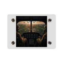 Load image into Gallery viewer, Acrylic Wall Art Panel - Pilots View Hot LZ - Vietnam
