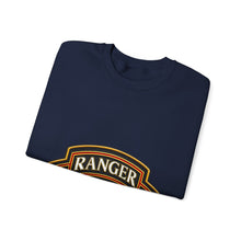 Load image into Gallery viewer, Crewneck Sweatshirt - Army - 2nd Ranger Battalion - Ranger Scroll - 3D - Enhanced
