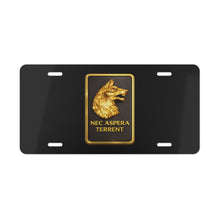 Load image into Gallery viewer, License Plate - Army - DUI - 27th Infantry Regiment wo txt - 3D - Enhanced

