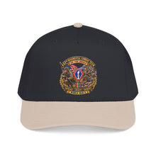Load image into Gallery viewer, Mid Profile Baseball Cap - Army - 442nd Infantry Regimental Combat Team - 3D - Enhanced with EUR WWII SVC
