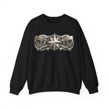 Load image into Gallery viewer, Crewneck Sweatshirt - USCG - Coxswain wo txt- 3D - Enhanced
