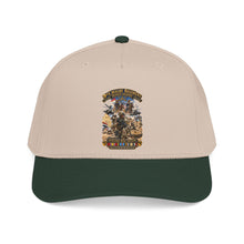 Load image into Gallery viewer, Mid Profile Baseball Cap - Army - Todays Buffalo Soldiers in Iraq - OIF - Cavalrymen at War  w IRAQ SVC - 3D - Enhanced
