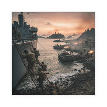 Load image into Gallery viewer, Indoor and Outdoor Silk Posters - Inchon Landing - Korean War
