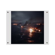 Load image into Gallery viewer, Acrylic Wall Art Panel - WWII Suda Straights Battle
