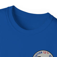 Load image into Gallery viewer, Unisex Ultra Cotton Tee - Vietnam Combat Aviation Vet w Air Crew Badges - 12th Aviation Group - Vietnam - SSI - Sgt Howard Meyers - 1968-1969 SVC X 300
