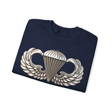 Load image into Gallery viewer, Crewneck Sweatshirt - Army - Basic Airborne Badge - No Txt - 3D X 300
